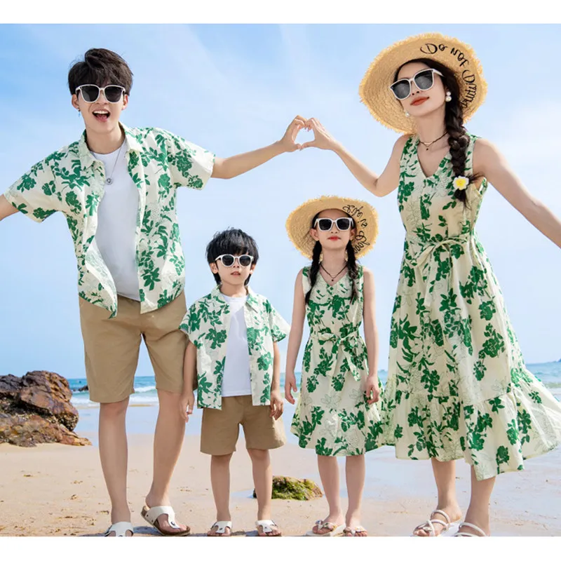 Plant Parent Clothing - Tatil tatil bakmak ebeveyn-çocuk giysileri aile