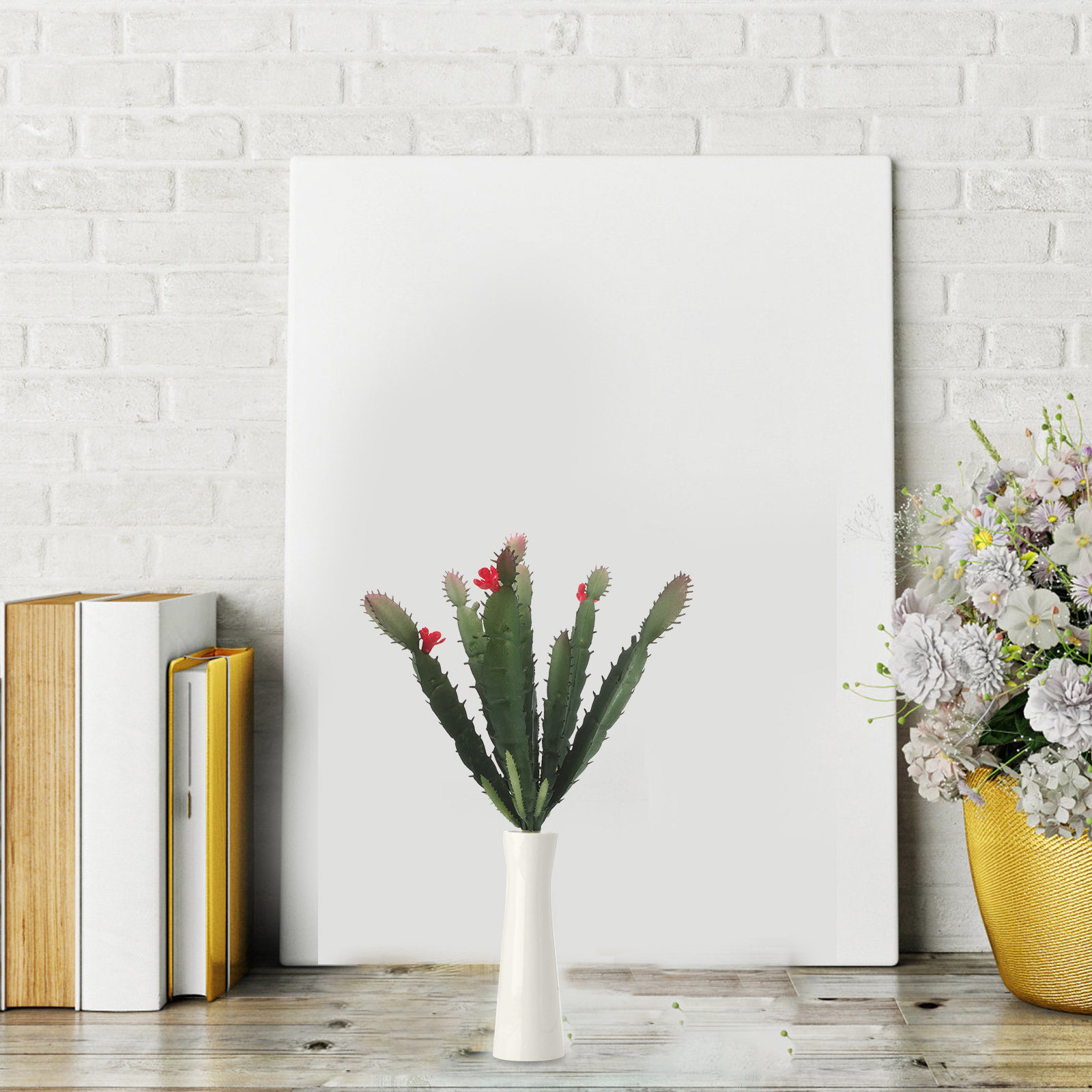 Sahte Çiçekli Sukulent Aranjma - Succulent Arrangement Mini incelemesi ve fiyatı